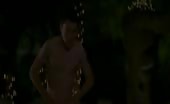 Alpha Dog homo Anton Yelchin skinny dipping in the pool